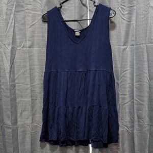 HEIMISH USA Navy Tank Top
